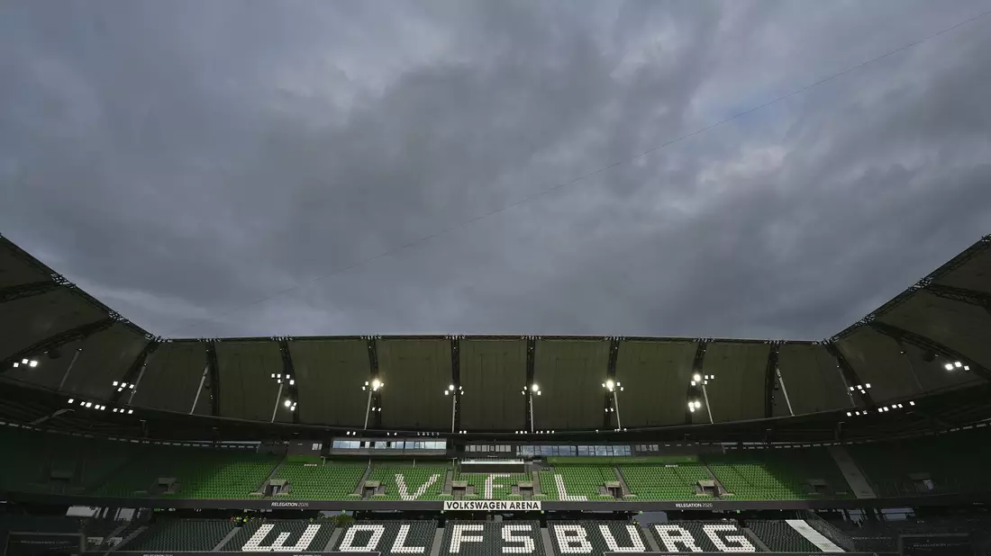Das Stadion des VfL Wolfsburg. - Bild: Swen Pförtner/dpa