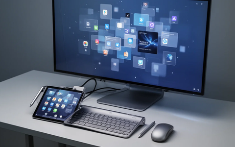Android wird zum Desktop: Smartphones ersetzen zunehmend den Laptop - Foto: über boerse-global.de