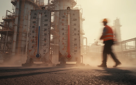 Hitzeschutz am Arbeitsplatz wird zur Pflicht - Foto: über boerse-global.de