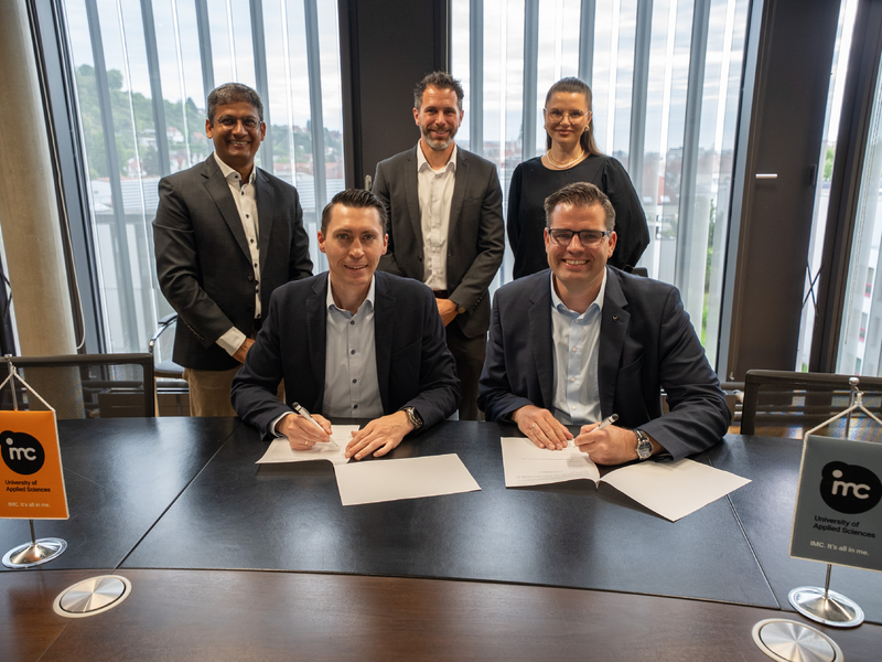 Partnerschaft: Würth und IMC Krems - Foto: IMC Krems über pressetext.de