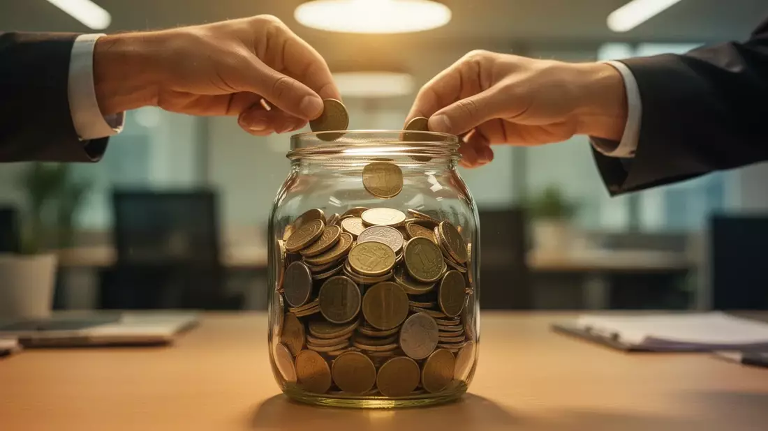 DVV-Mitarbeiter sammeln Rekordsumme: 9.362 Euro durch Cent-Spenden - Bild: über boerse-global.de