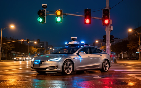 Autonome Autos: YOLOv12 erreicht 99% Ampelerkennung, V2X folgt - Foto: über boerse-global.de