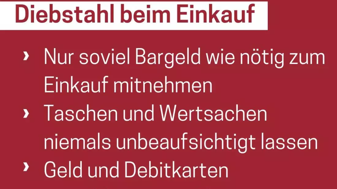 LPI-NDH: Diebstahl aus Handtasche beim Einkaufen - Bild: presseportal.de