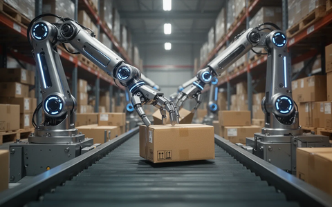 Figure 03: Roboter sortiert 250.000 Pakete ohne Hardware-Ausfall - Foto: über boerse-global.de