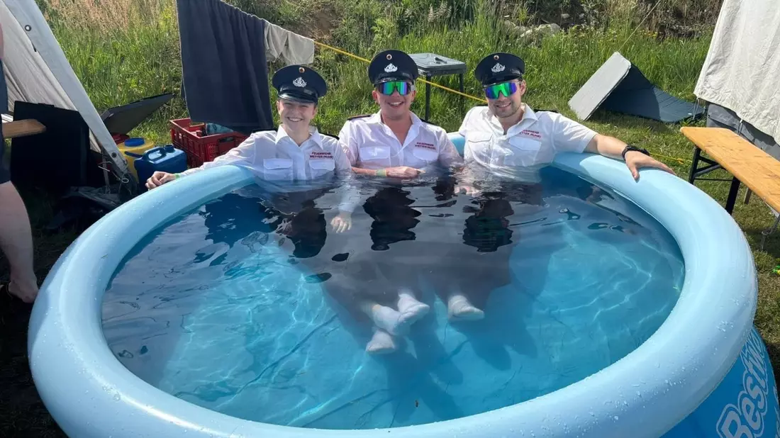 FW-EN: Wetter - Pfingstzeltlager der Jugendfeuerwehr im Kreis Soest - vier Tage voller Gemeinschaft, Spaß und Action - Bild: presseportal.de