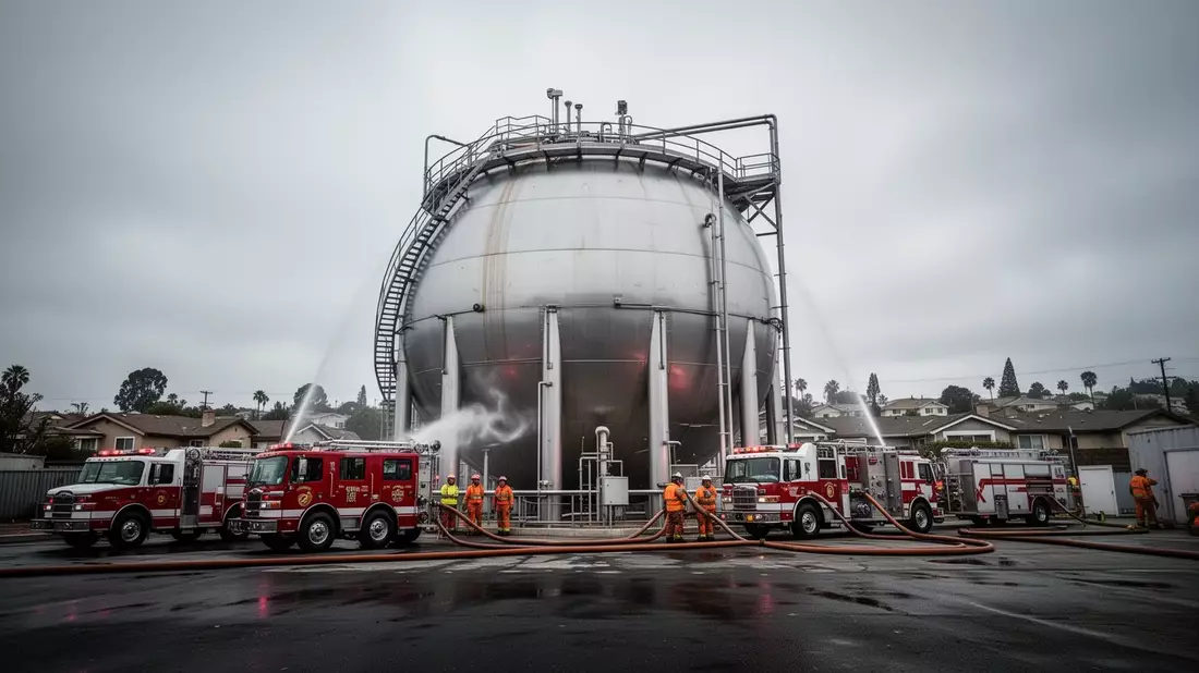 Chemie-Notstand: 40.000 evakuiert nach Tank-Havarie in Kalifornien - Bild: über boerse-global.de