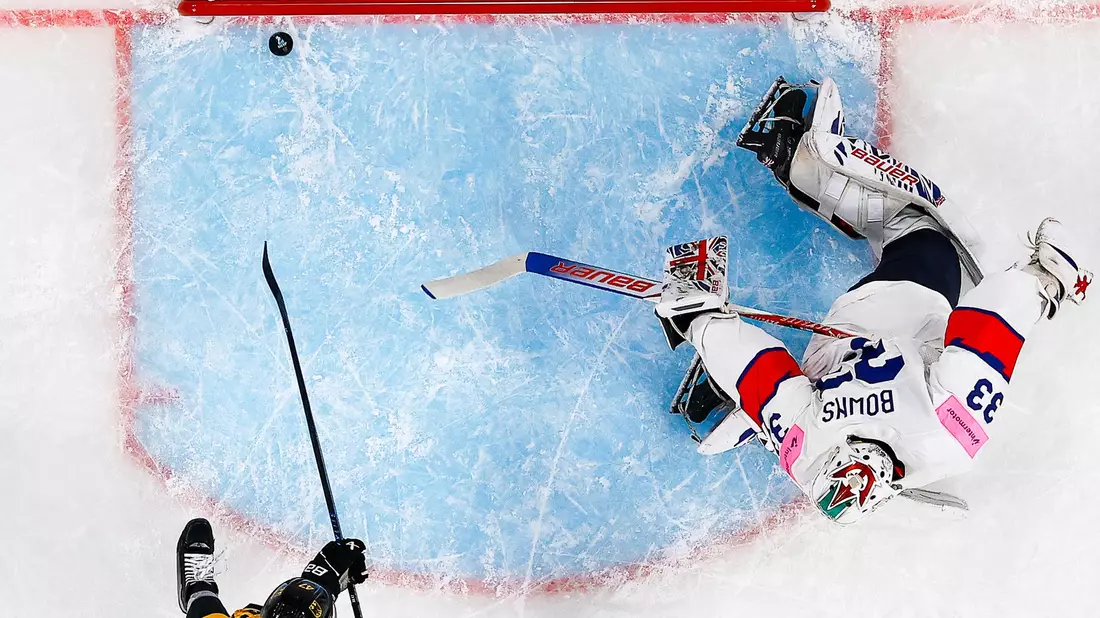 Deutschland bezwang Großbritannien bei der Eishockey-WM zum Vorrunden-Abschluss deutlich. - Bild: Andreas Becker/Keystone/dpa