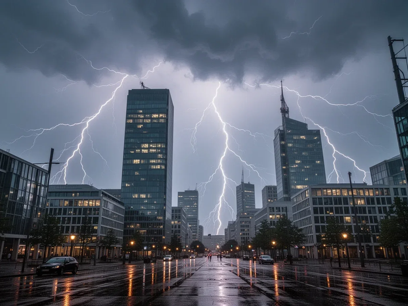 Blitzschäden 2024: 350 Millionen Euro Rekordverluste in Deutschland - Foto: über boerse-global.de