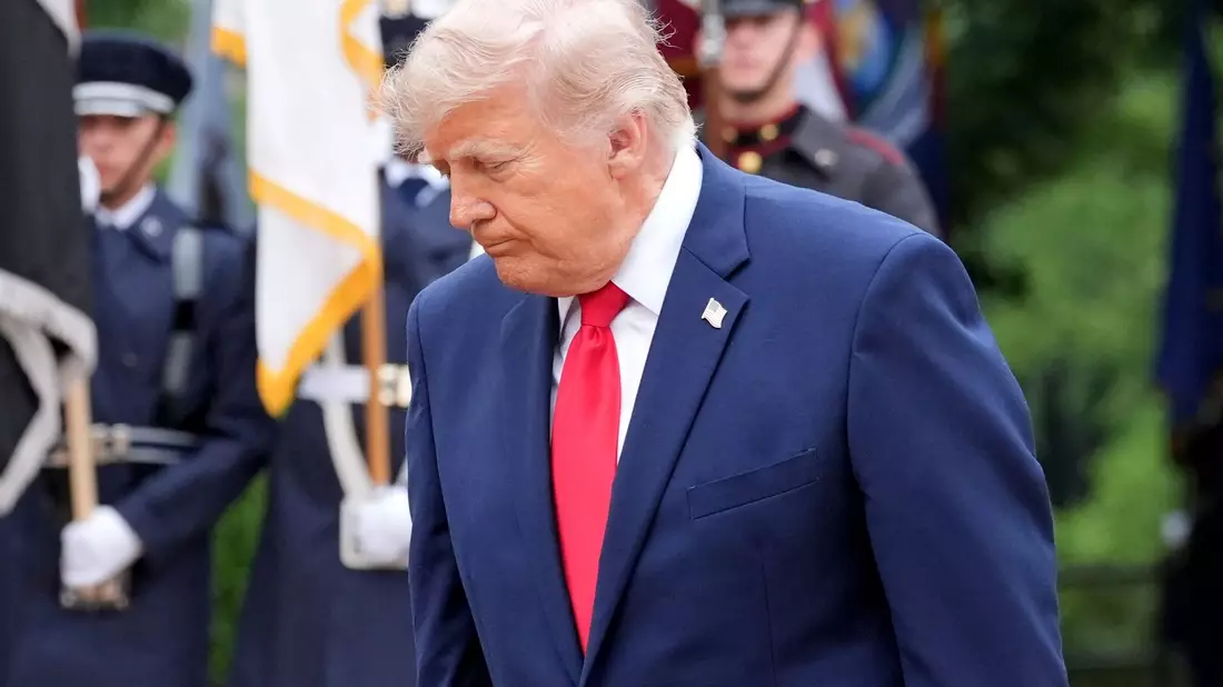 Trump will das im Iran angereicherte Uran zerstören lassen. - Bild: Alex Brandon/AP/dpa