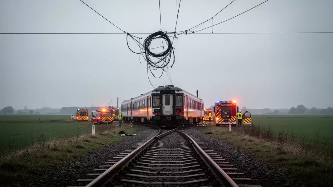 Bahnstrecke Hamburg–Bremen: Oberleitung reißt, 1.000 Reisende evakuiert - Bild: über boerse-global.de