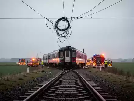 Bahnstrecke Hamburg–Bremen: Oberleitung reißt, 1.000 Reisende evakuiert - Foto: über boerse-global.de