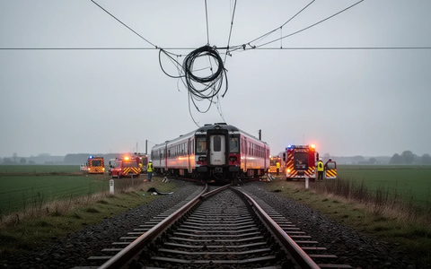 Bahnstrecke Hamburg–Bremen: Oberleitung reißt, 1.000 Reisende evakuiert - Foto: über boerse-global.de