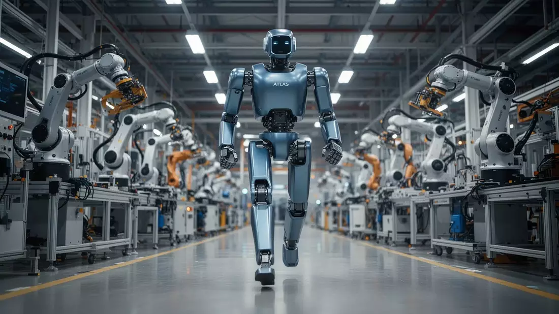 Hyundai rüstet auf: 30.000 Atlas-Roboter bis 2028 geplant - Bild: über boerse-global.de