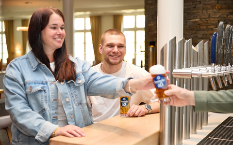 Krombacher o,0% Pils jetzt frisch vom Fass - Der neue Zapfmoment - Foto: presseportal.de