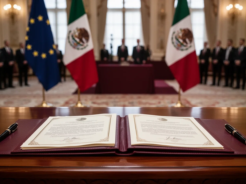 EU-Mexiko-Handel: Neues Abkommen schafft 99% der Zölle ab - Foto: über boerse-global.de