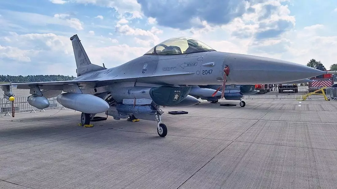F-16 Kampfjet (Archiv) - Bild: via dts Nachrichtenagentur
