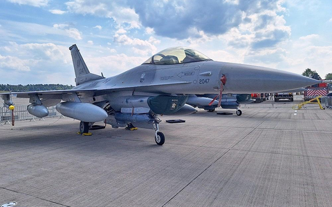 F-16 Kampfjet (Archiv) - Foto: via dts Nachrichtenagentur