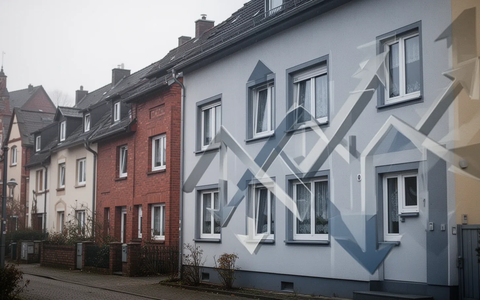 Wohnungsmarkt Mai 2026: Einfamilienhäuser stabil, Wohnungen fallen 6,5% - Foto: über boerse-global.de