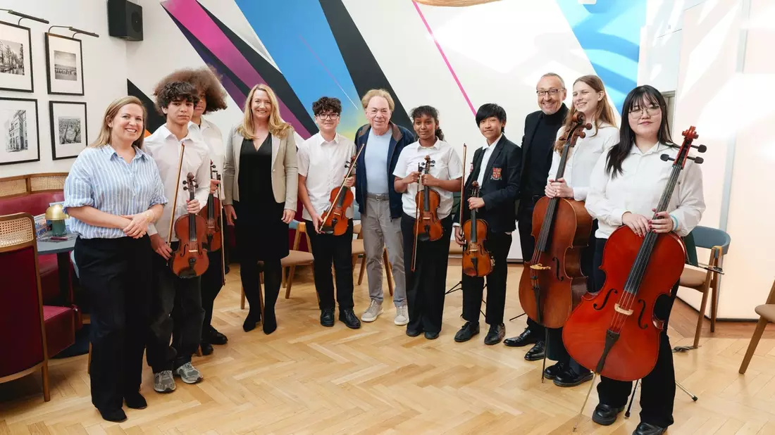 Thrive Cubed with Music: Ein Abend für Zukunftsaussichten dank Musik / Andrew Lloyd Webber setzt bei einem Benefizabend in London ein starkes Zeichen für musikalische Bildung - Bild: presseportal.de