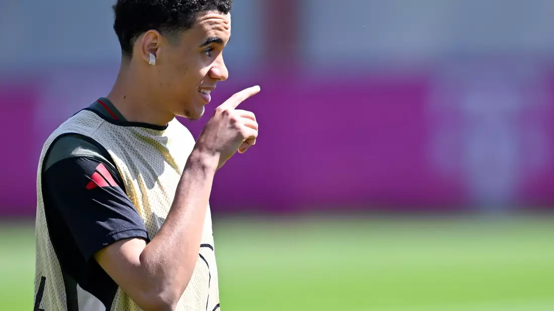 Jamal Musiala soll eine große Rolle bei der WM spielen. (Archivbild) - Bild: Sven Hoppe/dpa