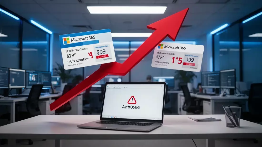 Microsoft 365: Preisschock um bis zu 33% treibt KMU zu Alternativen - Bild: über boerse-global.de