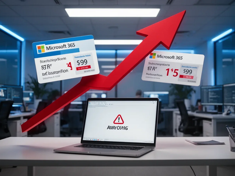 Microsoft 365: Preisschock um bis zu 33% treibt KMU zu Alternativen - Foto: über boerse-global.de