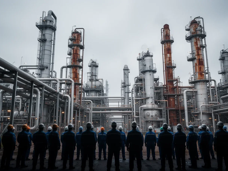 Chemieindustrie Österreich: 50.000 Beschäftigte streiken für 3,5% - Foto: über boerse-global.de