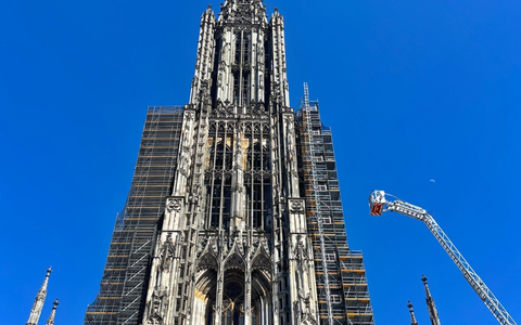 FW Konstanz: Erfolgreiche Teilnahme am 1. Ulmer Münsterturmlauf - Foto: presseportal.de