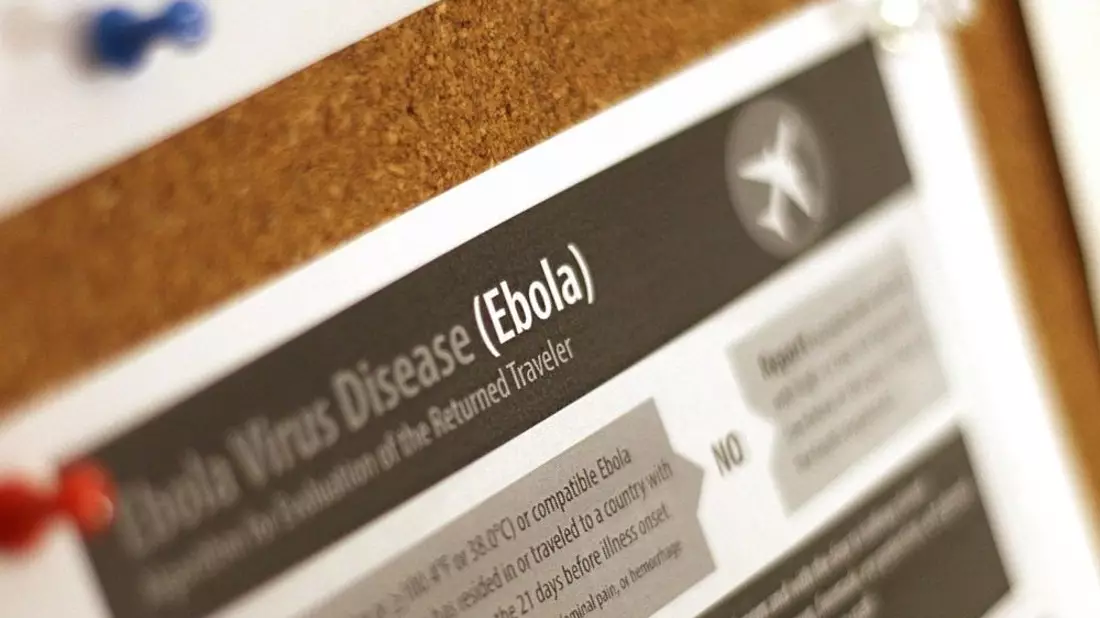 Ebola-Hinweisplakat (Archiv) - Bild: via dts Nachrichtenagentur