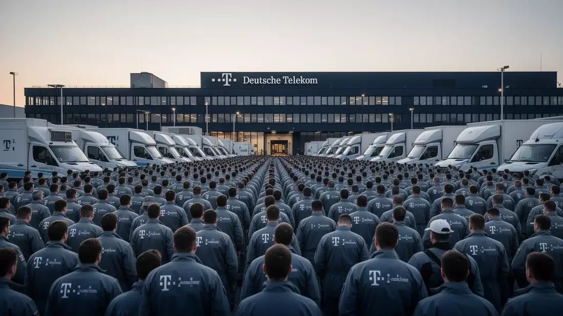 Telekom-Streik: 60.000 Beschäftigte fordern 6,6 Prozent mehr Lohn - Bild: über boerse-global.de