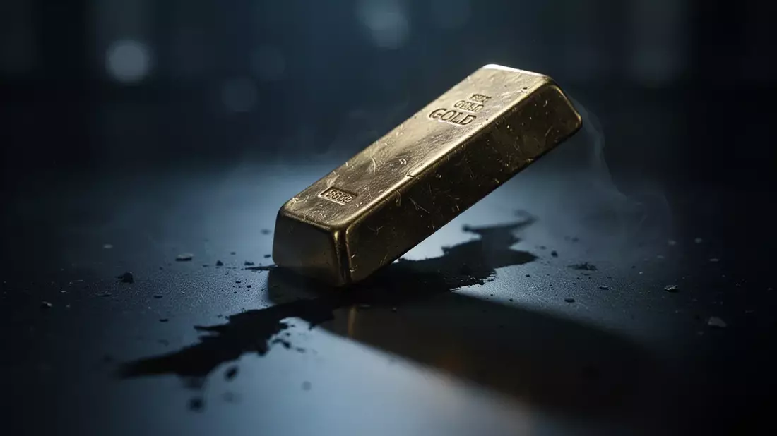 ZKB Gold ETF: Von 1.262 CHF auf 1.049 CHF abgerutscht - Bild: über boerse-global.de