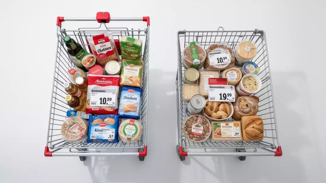 Österreich-Aufschlag: Lebensmittel 26% teurer als in Deutschland - Bild: über boerse-global.de