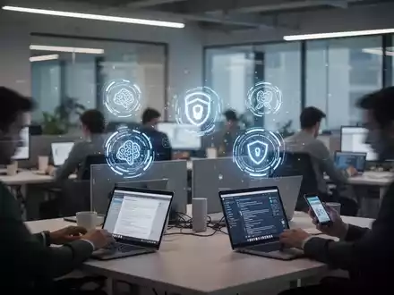 Mitarbeiter-Sicherheit: 64,5% nutzen private KI-Accounts für Arbeit - Foto: über boerse-global.de