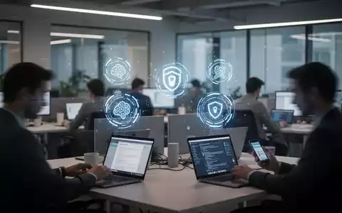 Mitarbeiter-Sicherheit: 64,5% nutzen private KI-Accounts für Arbeit - Foto: über boerse-global.de