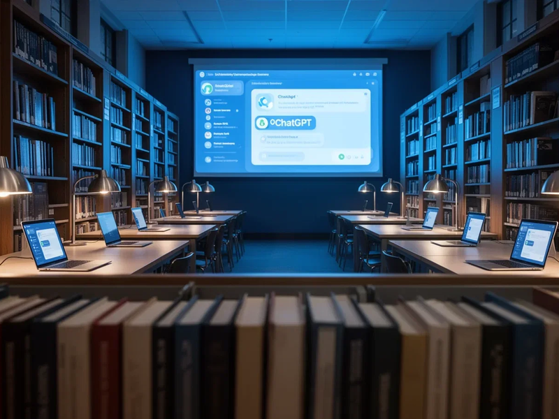 Studieren mit KI: 89% nutzen ChatGPT, 50% fĂŒrchten Kompetenzverlust - Foto: ĂŒber boerse-global.de