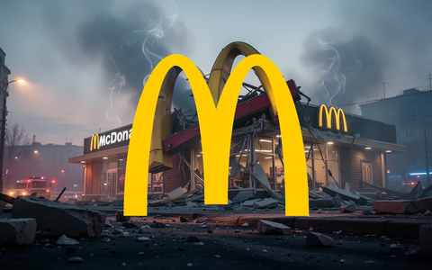 McDonald's Aktie: Kiew-Restaurant nach Raketenangriff beschädigt - Foto: über boerse-global.de