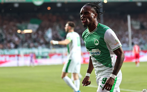 Noel Futkeu zeigt, warum er Torschützenkönig der 2. Bundesliga ist. - Foto: Daniel Karmann/dpa