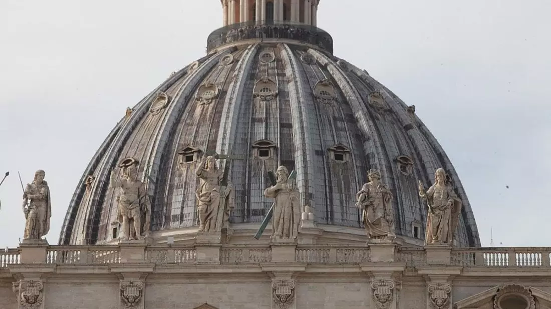 Kuppel des Petersdom am Vatikan - Bild: via dts Nachrichtenagentur