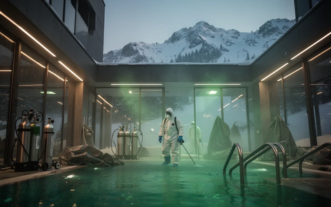 Chlorgas-Unfall: 138 Einsatzkräfte retten 12 Gäste aus Hotel - Foto: über boerse-global.de
