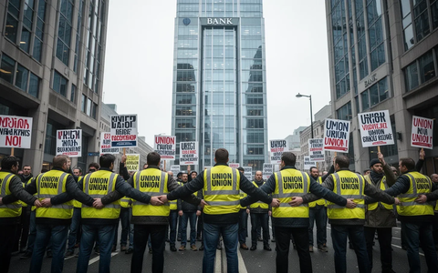 Postbank-Streik: ver.di fordert 8% mehr Lohn für 9.000 Beschäftigte - Foto: über boerse-global.de