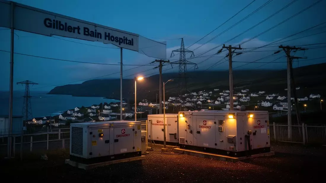 SSE: Stromausfall im Gilbert Bain Hospital - Bild: über boerse-global.de