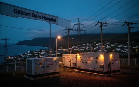 SSE: Stromausfall im Gilbert Bain Hospital - Foto: über boerse-global.de