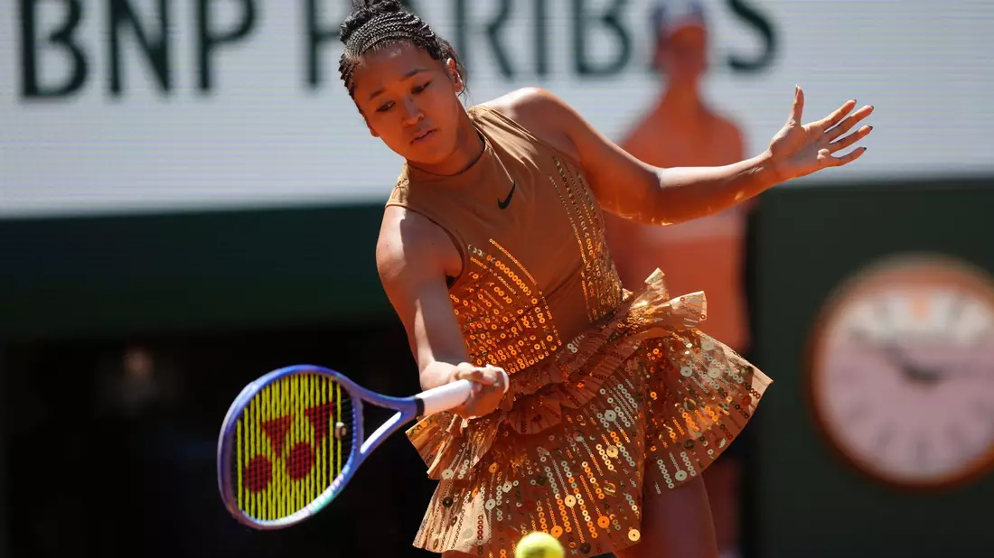 Ist eine Stilikone: Naomi Osaka.  - Bild: Aurelien Morissard/AP/dpa