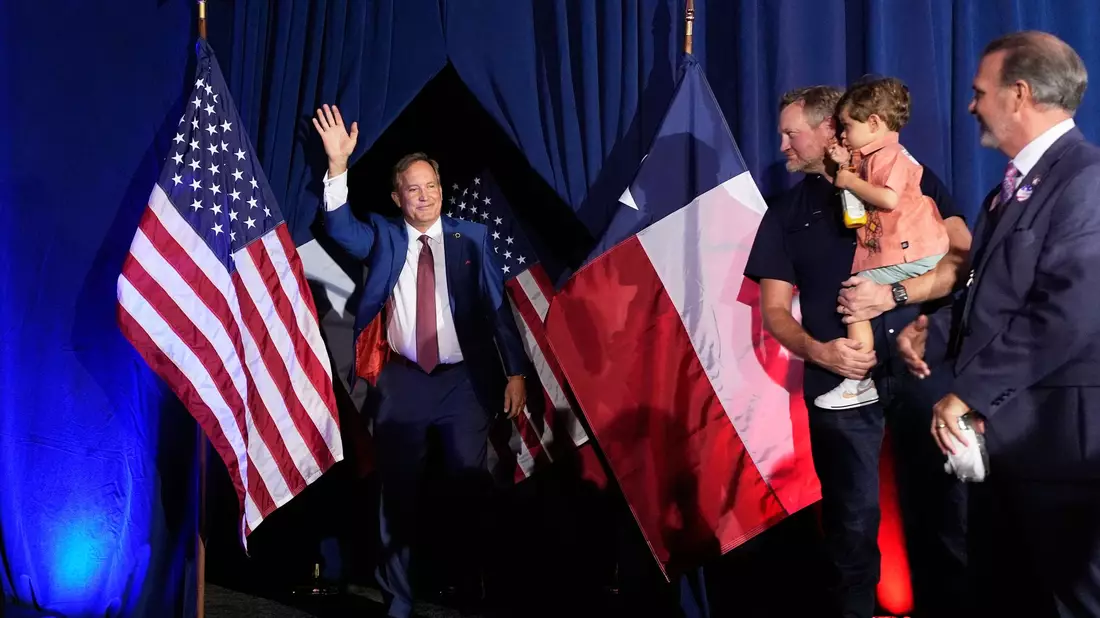 Paxton gewinnt Vorwahl der Republikaner in Texas. - Bild: Tony Gutierrez/AP/dpa
