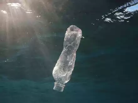 Eine Flasche treibt im Meer - wie hier vor Ägypten. - Foto: Andrey Nekrasov/ZUMA Press Wire/dpa