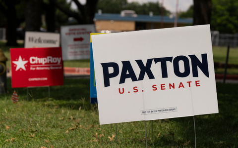 Paxton setzt sich gegen Cornyn durch. - Foto: Gabriela Passos/AP/dpa
