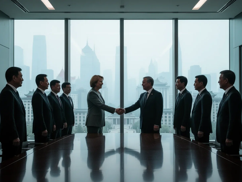 Handelskrise mit China: Deutsche Exporte fallen um 9,7 Prozent - Foto: über boerse-global.de