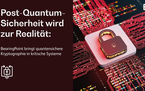 Post-Quantum-Sicherheit wird zur Realität: BearingPoint bringt quantensichere Kryptographie in kritische Systeme - Foto: presseportal.de