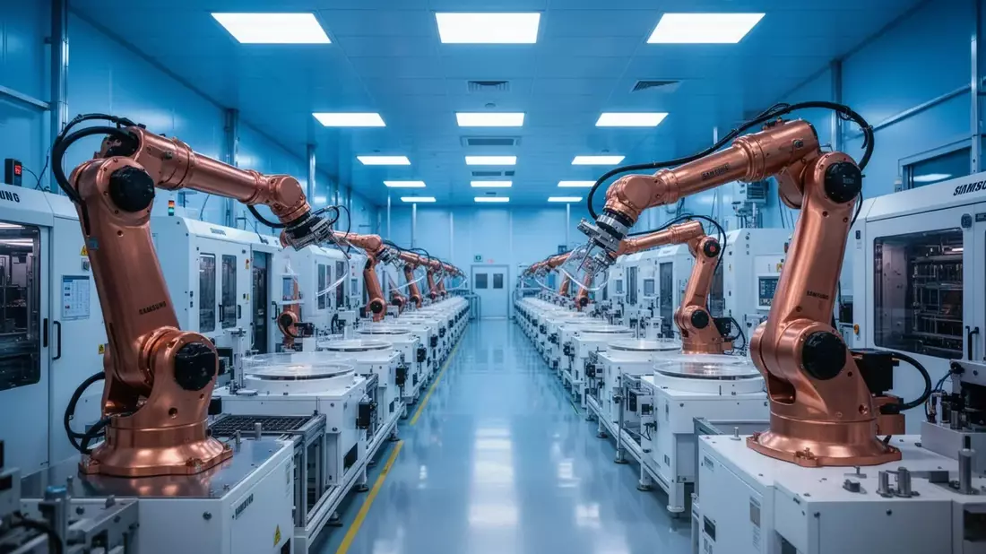 Samsung-Tarifabschluss: Halbleiter-Mitarbeiter erhalten bis zu 415.000 Euro - Bild: über boerse-global.de