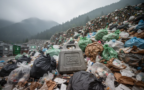 Abfallkrise: Bayerns Müllmenge springt um 18 Kilo pro Kopf - Foto: über boerse-global.de
